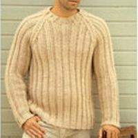 Raglan knitting: เสื้อขนสัตว์ของผู้ชาย